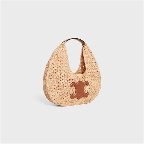 celine raffia hobo